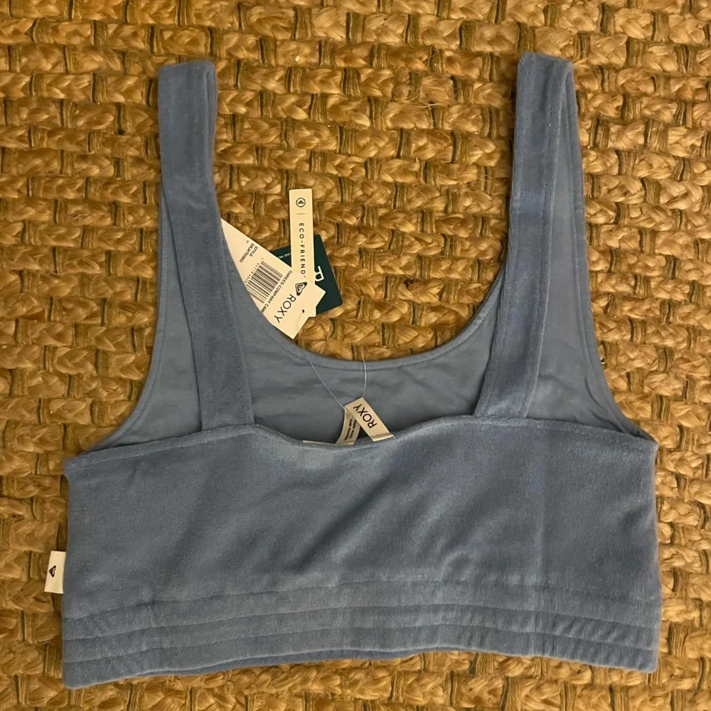 ROXY ❤️‍🔥 TERRY CLOTH CROP TOP NWT SIZE MEDIUM